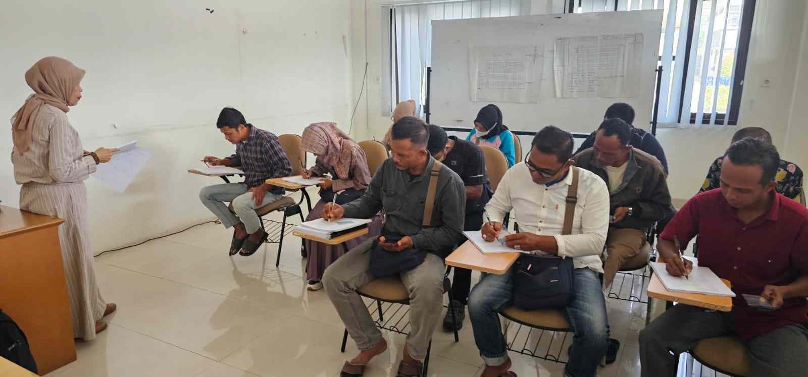 Gallery of Technical Guidance and Competency Test for BNSP Professional Certificate LAUNDRY ATTENDANT BPVP Bandung Barat